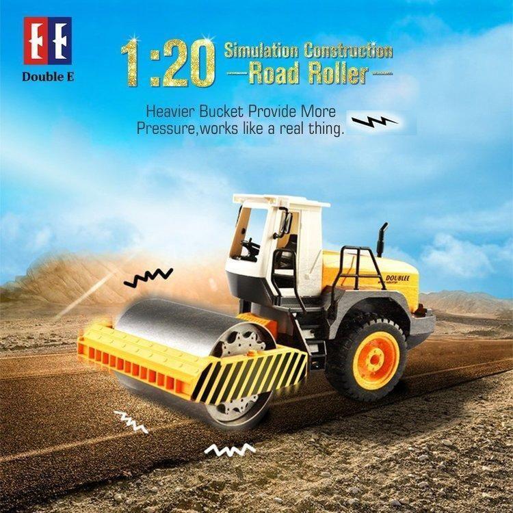 Double E E522-003 2.4GHz 1/20 RC Construction Load Roller