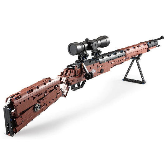 CaDA Model Bolt-Action Rifle Brick Building Set 653 Pieces