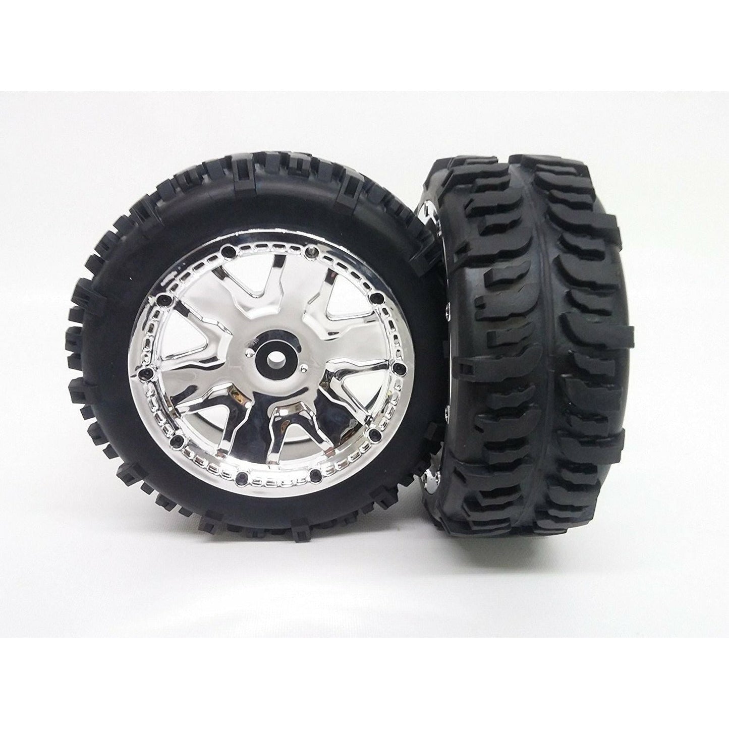 Swamp Dawg Tires & Yuma Rims with Beadlocks - Front (1 Pair) (Choose Color)