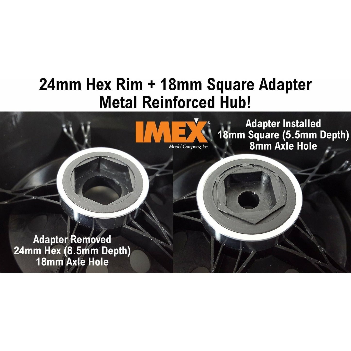 Swamp Dawg Tires & Yuma Rims with Beadlocks - Front (1 Pair) (Choose Color)