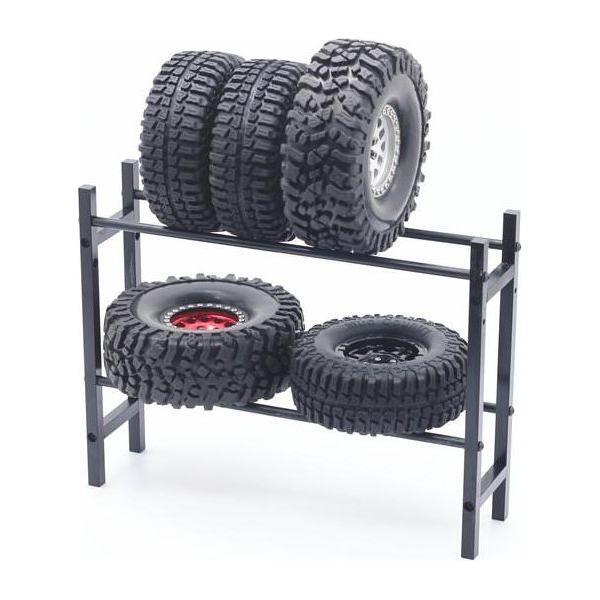 RC Tire Rack Different Color Variations