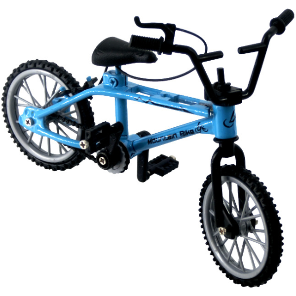 1/10 Scale Metal Frame Finger Bike – Miniature BMX Model in Three Colors