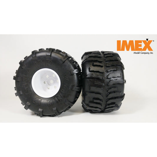 Swamp Kong Tires w/ Diamond Rims (2 Pair) (Choose Colors)