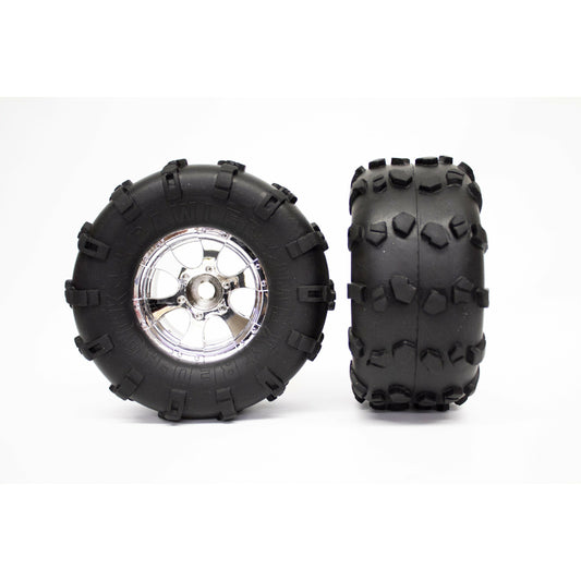 Red Rock Tires & Eagle Rims (1 Pair) (Choose Color)