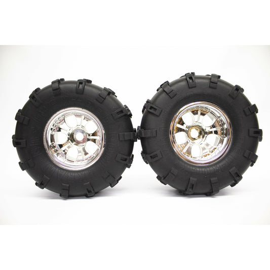Red Rock Tires & Falcon Rims (1 Pair) (Choose Color)