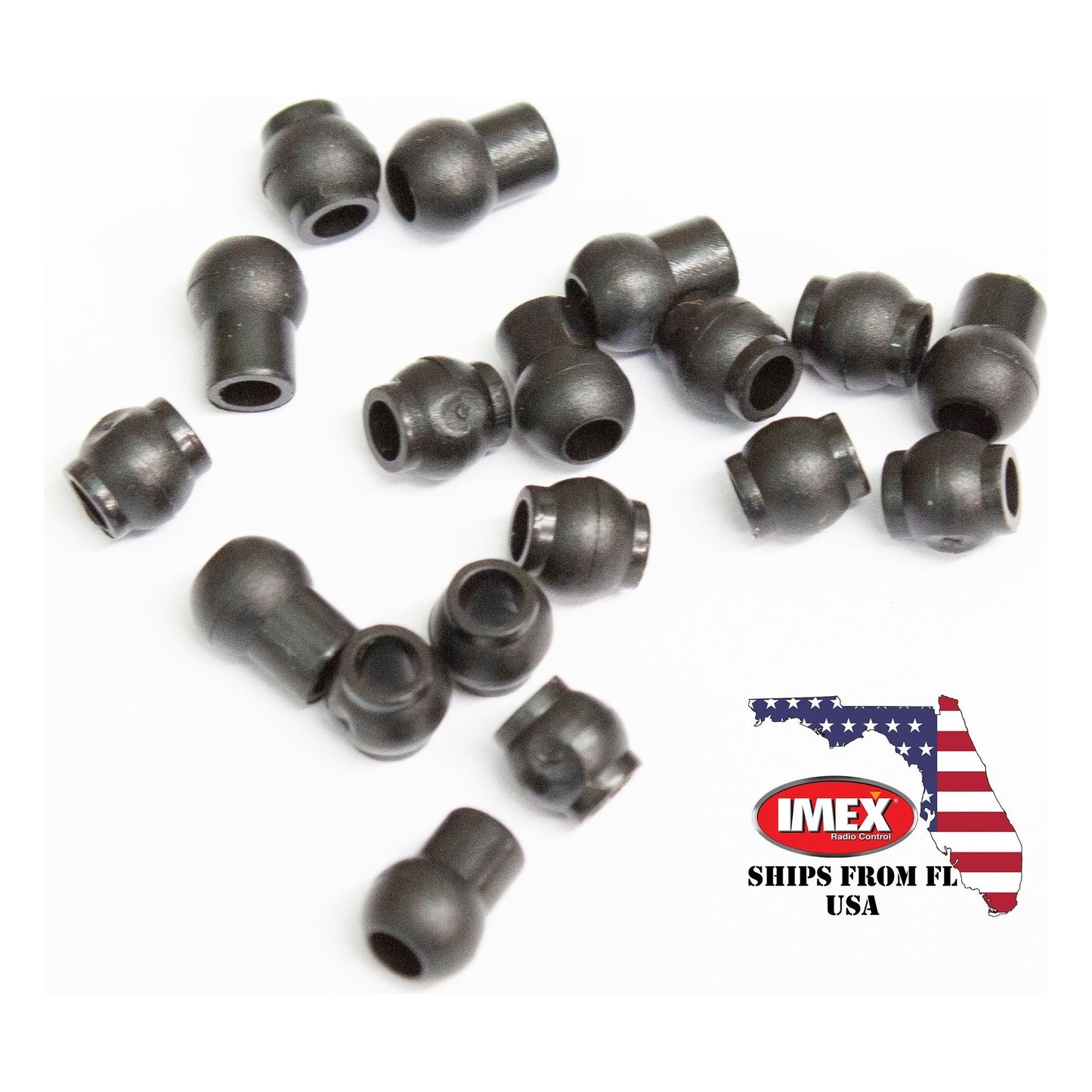 Plastic Pivot Ball Set (x18)
