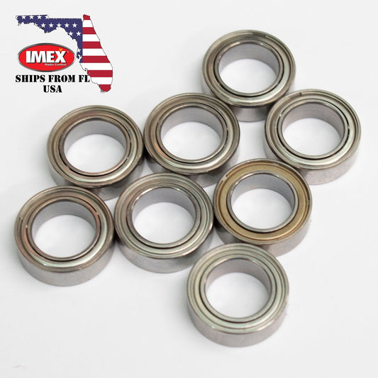 Ball Bearings - 7.93 x 12.7 x 3.95mm (x8)