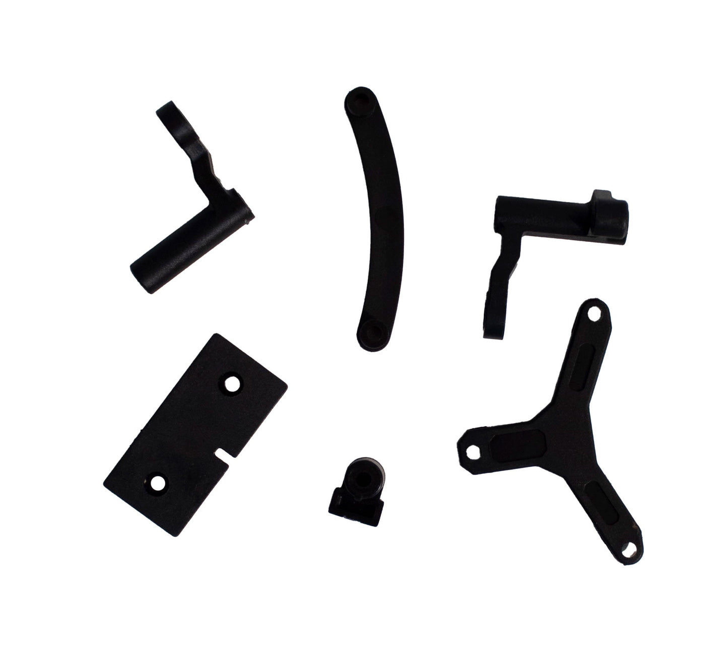 STEERING ARMS/PLATE & SERVO MOUNT