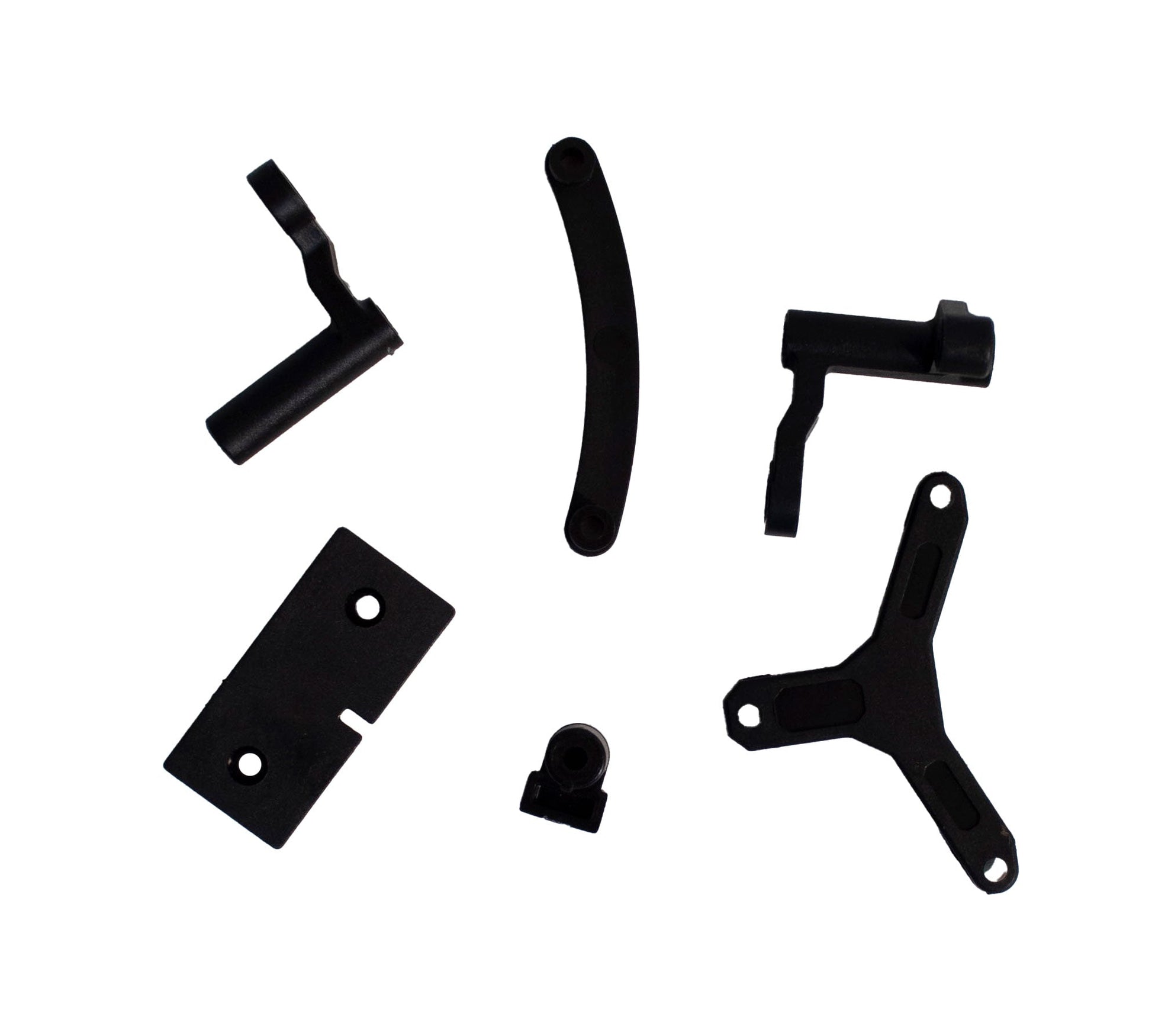 STEERING ARMS/PLATE & SERVO MOUNT
