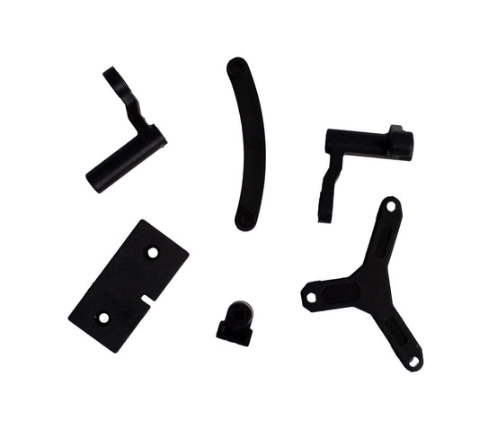 STEERING ARMS/PLATE & SERVO MOUNT