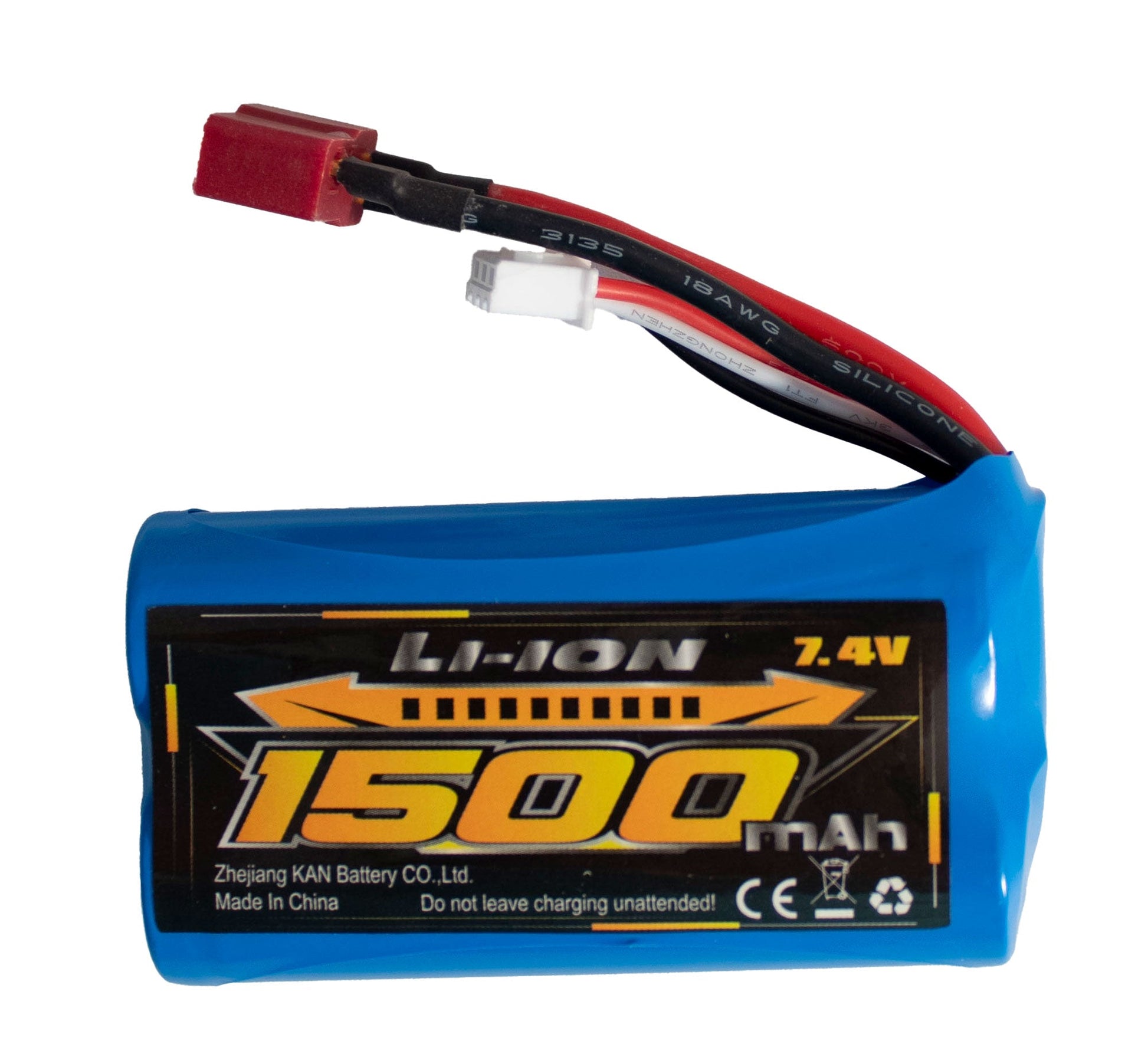 7.4 V, 1500 MAH LI-ION BATTERY