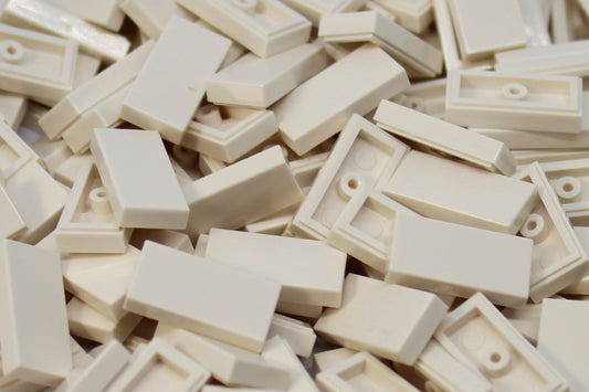 1x2 Tile Brick 200 Pack (White)