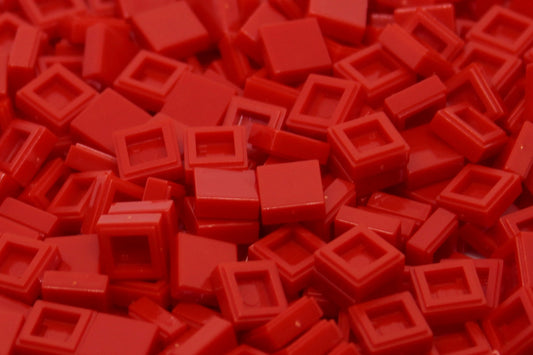 1x1 Tile Brick 300 Pack (Red)