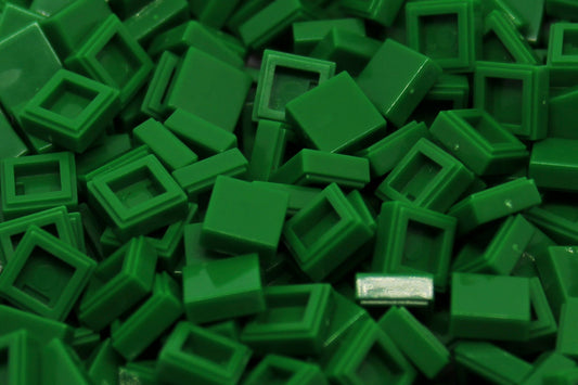 1x1 Tile Brick 300 Pack (Green)