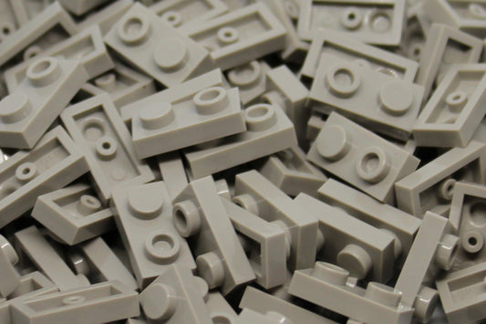 1X2X1/3 Stud Bricks 200 Pack (Light Gray)
