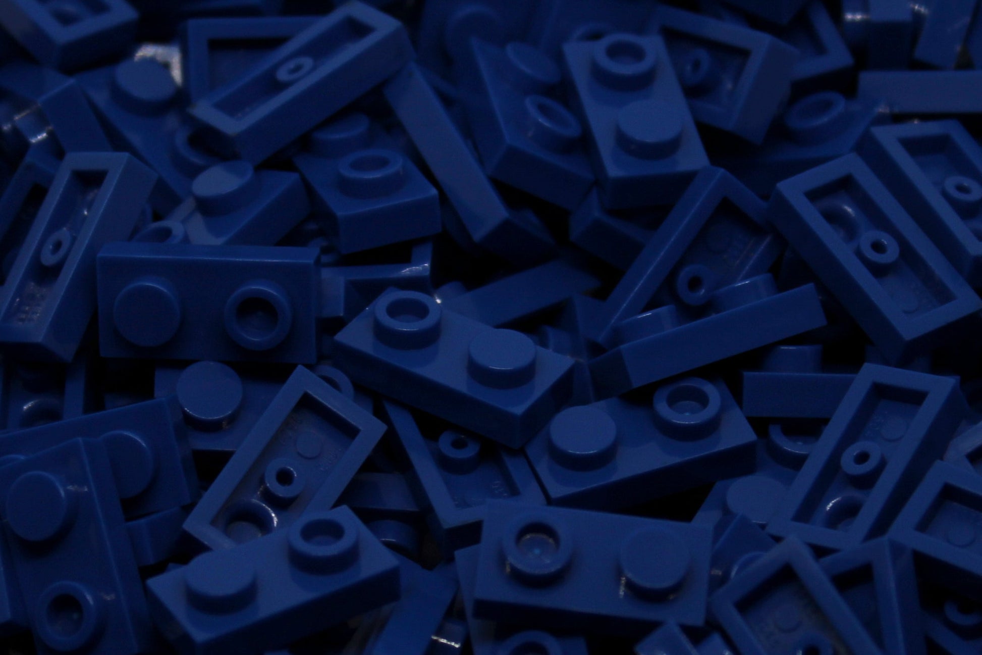 1X2X1/3 Stud Bricks 200 Pack (Royal Blue)