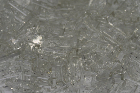 1X2X1/3 Stud Bricks 200 Pack (Clear)
