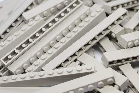 1x12 Stud Bricks 80 Pack (Light Gray)