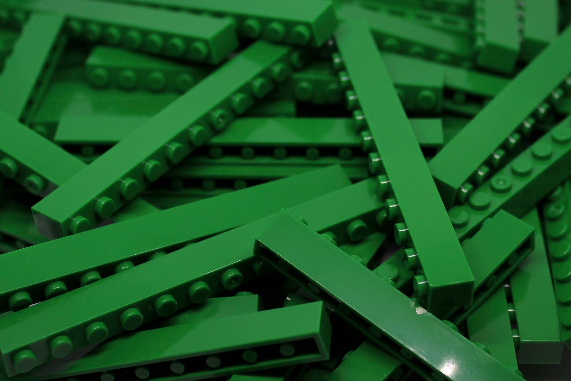 1x12 Stud Bricks 80 Pack (Green)