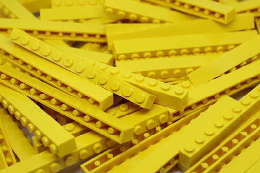 1x12 Stud Bricks 80 Pack (Yellow)
