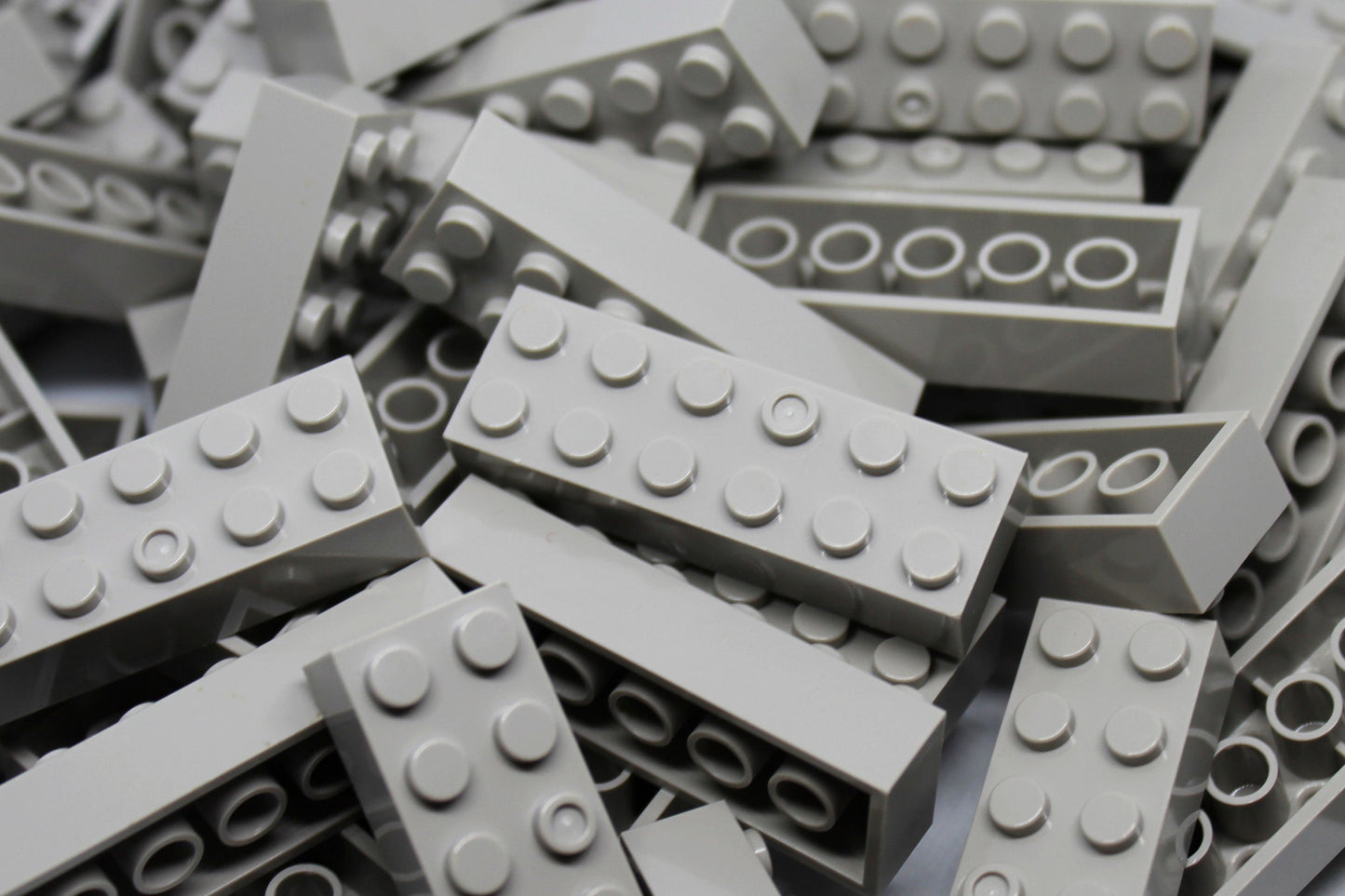 2x6 Stud Bricks 80 Pack (Light Gray)