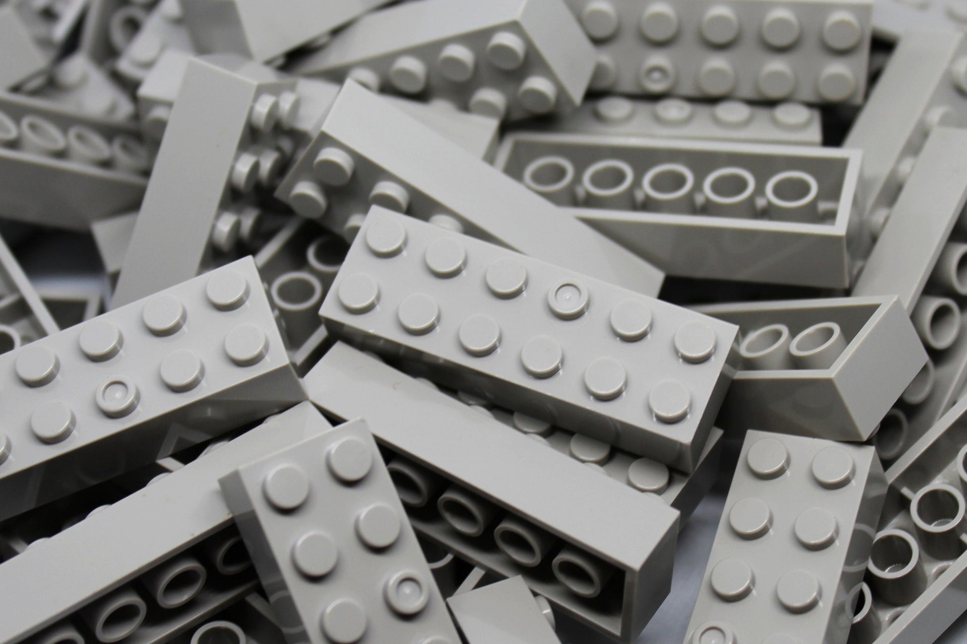 2x6 Stud Bricks 80 Pack (Light Gray)