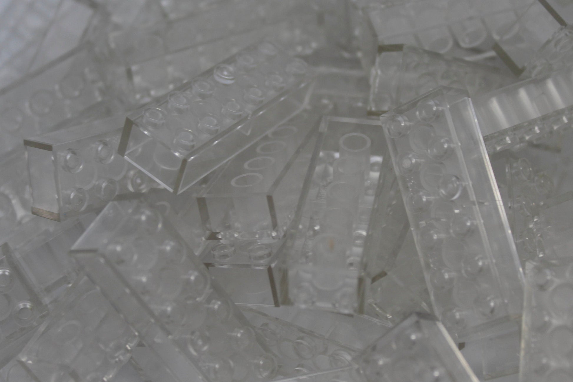 2x6 Stud Bricks 80 Pack (Clear)