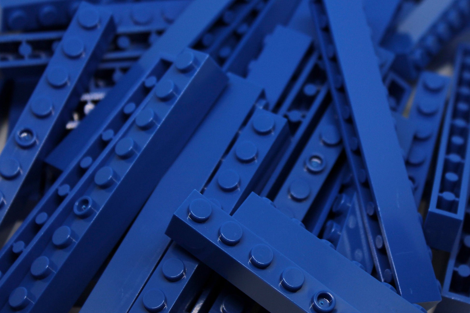 1x10 Stud Bricks 50 Pack (Royal Blue)