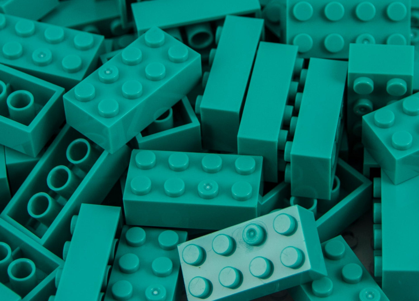 2X4 Brick 100 Pack (Teal)