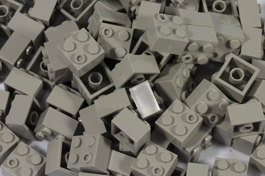 2x2 Stud Brick 100 Pack (Light Gray)