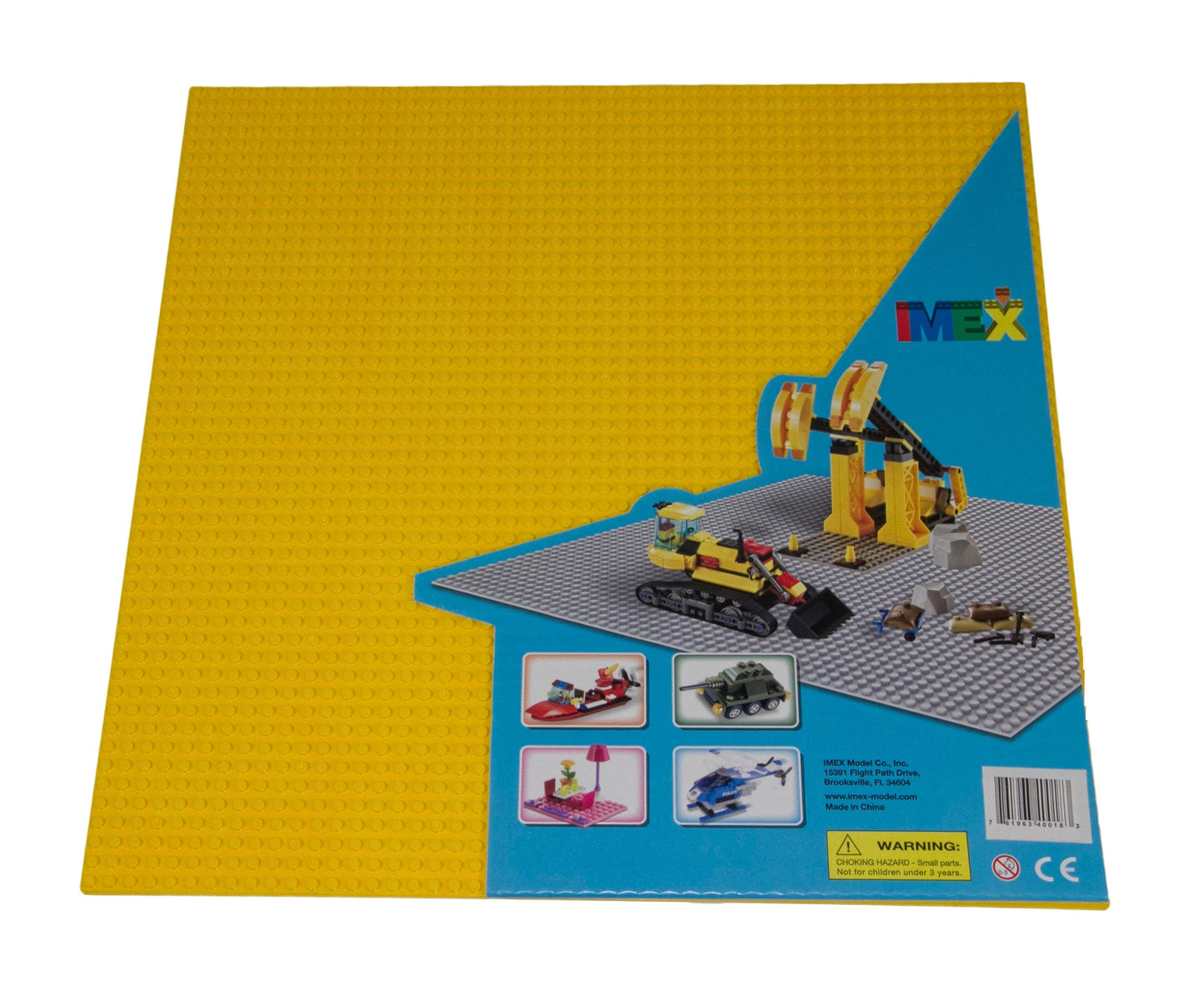 50x50 Stud Baseplate 2 Pack (Yellow)