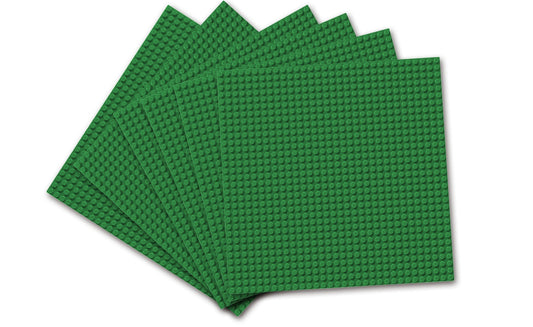 32x32 Stud Baseplate 6 Pack (Green)