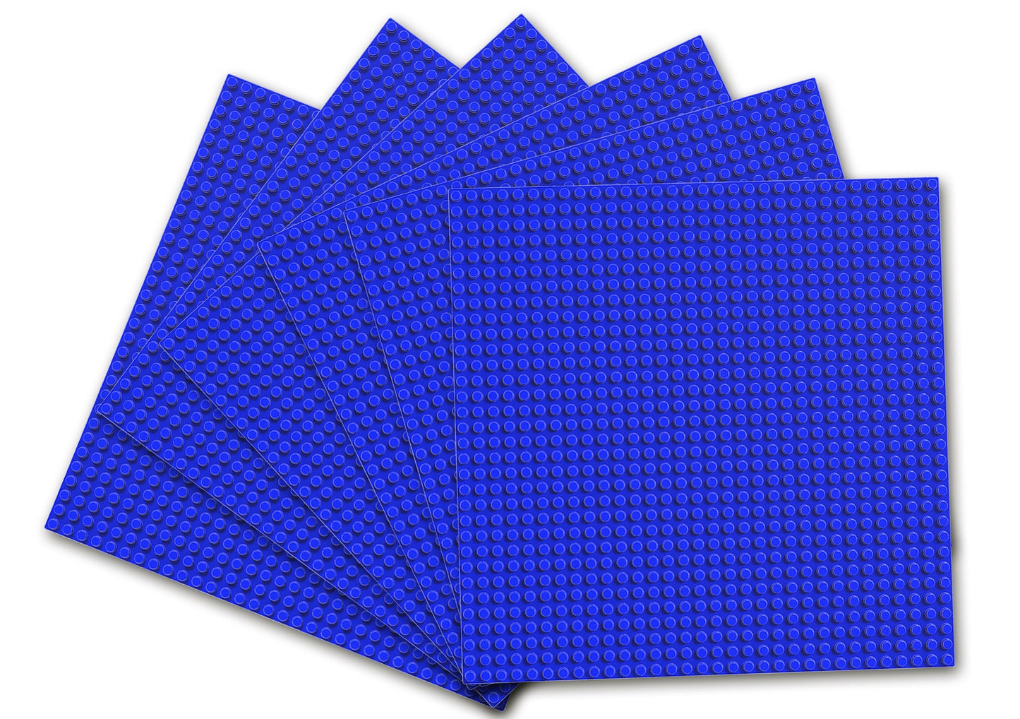 32x32 Stud Baseplate 6 Pack (Blue)