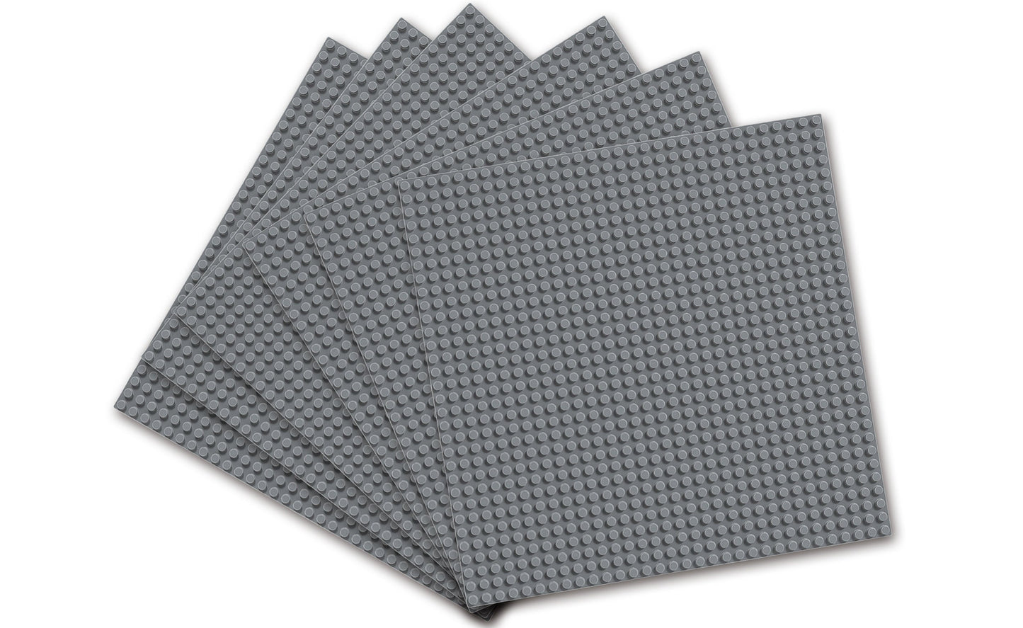 32x32 Stud Baseplate 6 Pack (Gray)