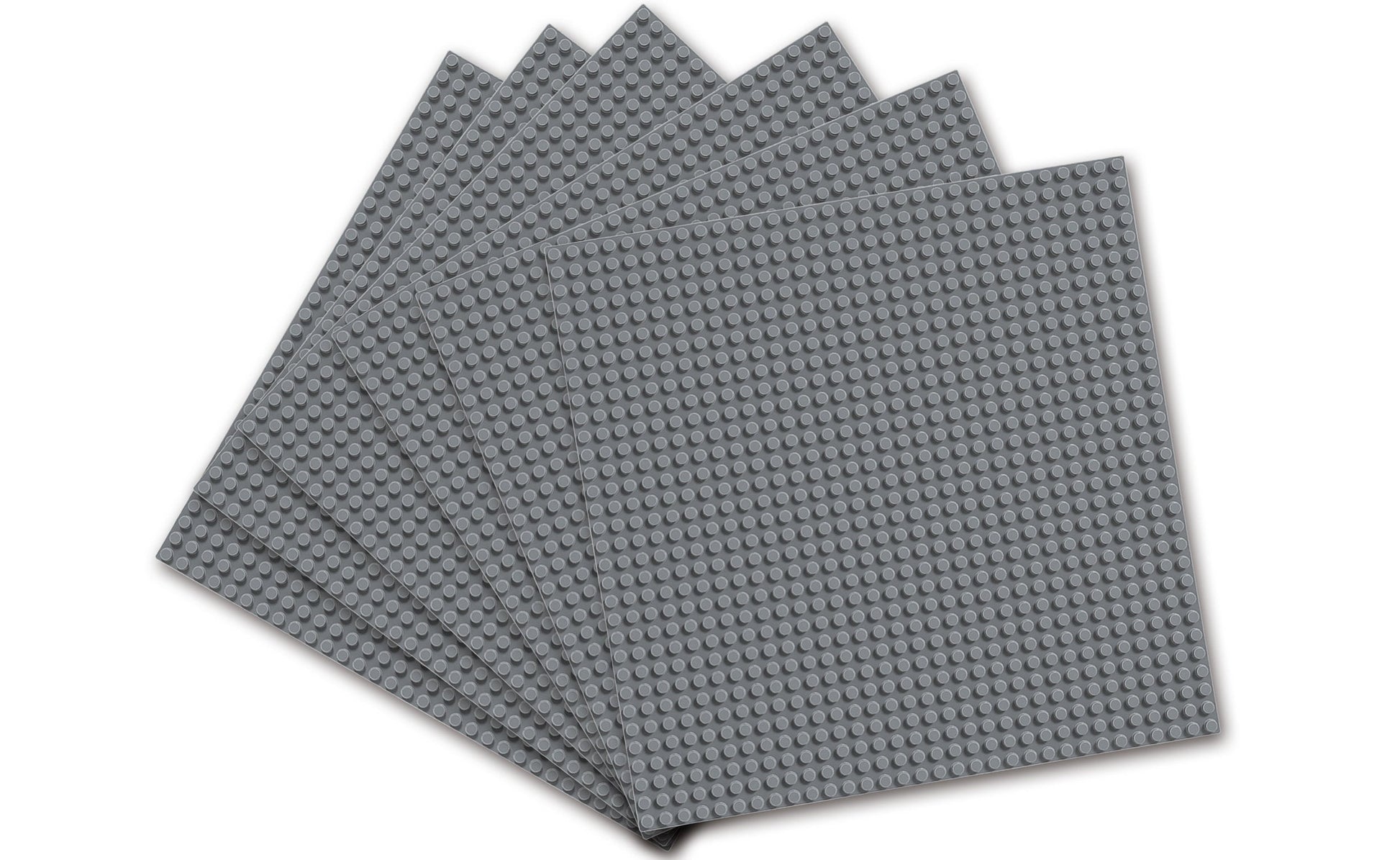 32x32 Stud Baseplate 6 Pack (Gray)