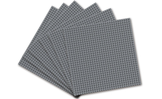 32x32 Stud Baseplate 6 Pack (Gray)