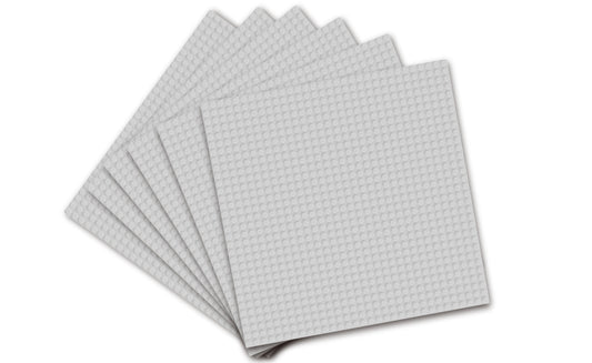 32x32 Stud Baseplate 6 Pack (White)