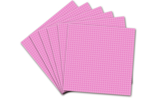 32x32 Stud Baseplate 6 Pack (Pink)