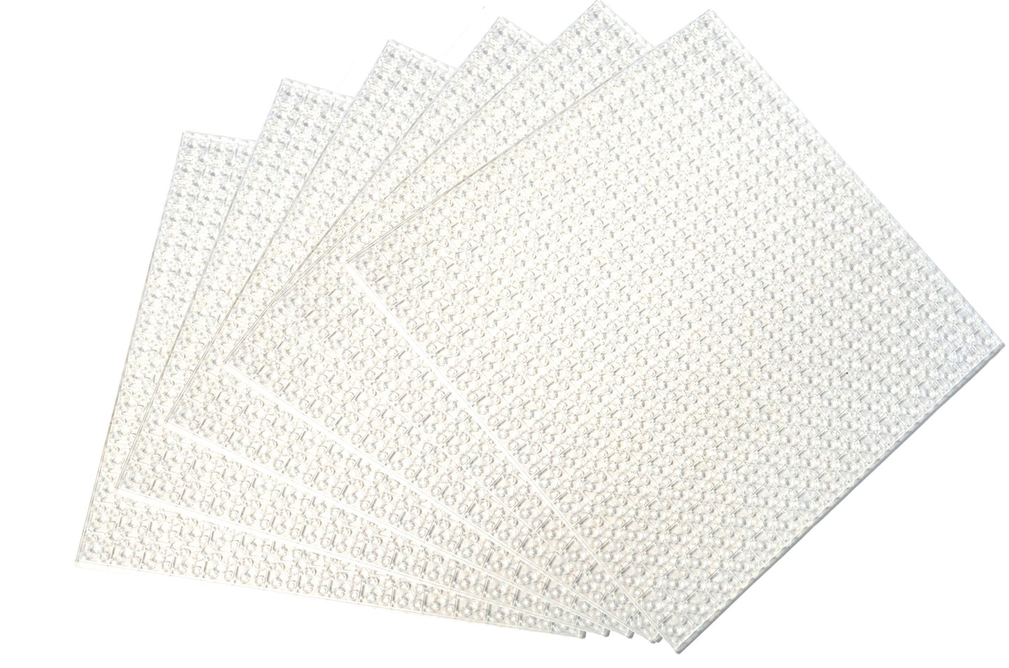 32x32 Stud Baseplate 6 Pack (Clear)