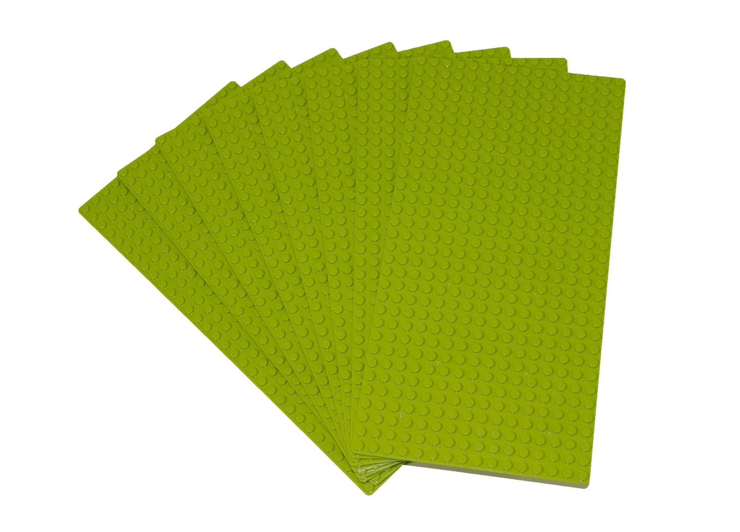 16x32 Stud Baseplate 8 Pack (Light Green)