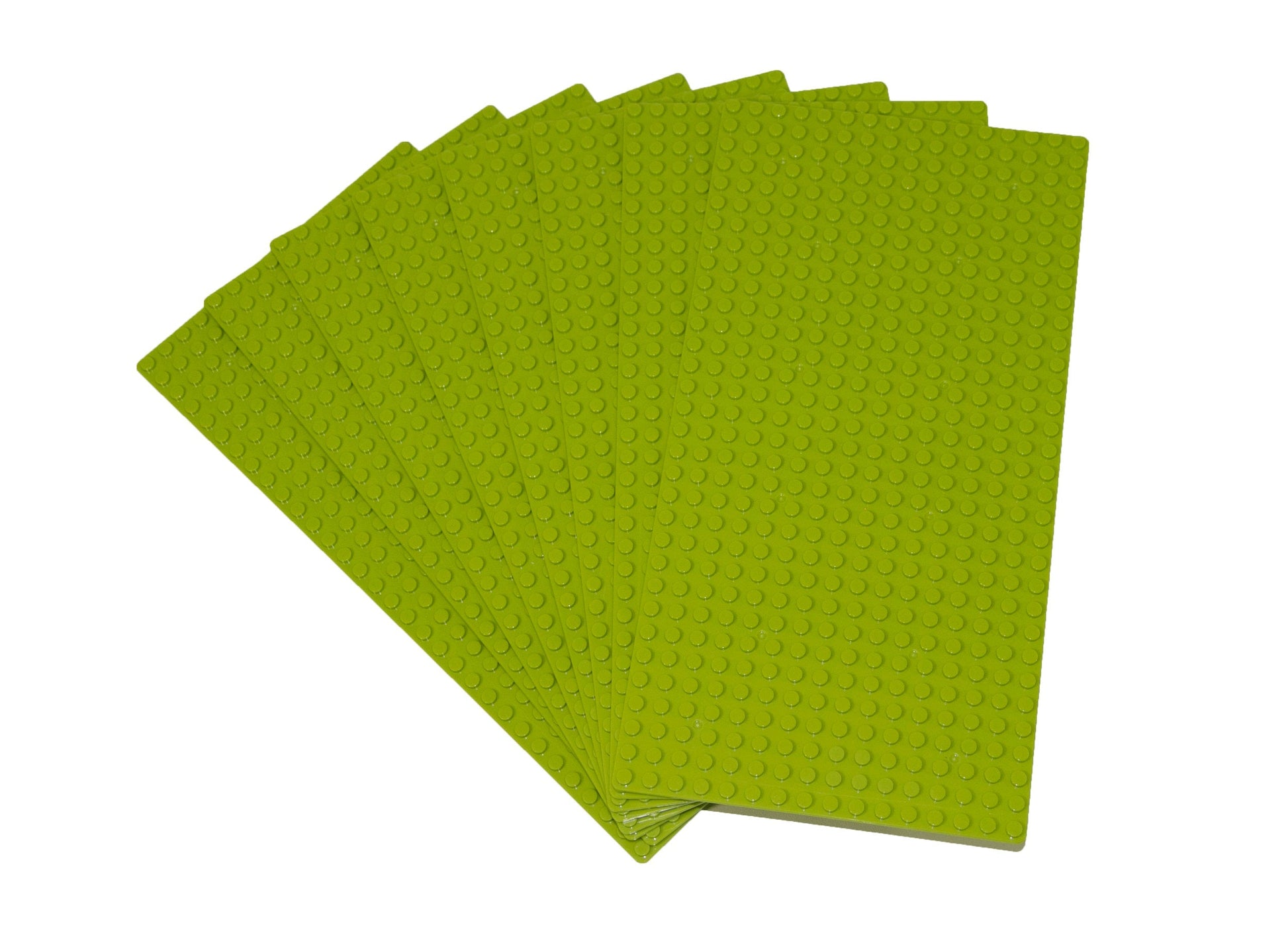 16x32 Stud Baseplate 8 Pack (Light Green)