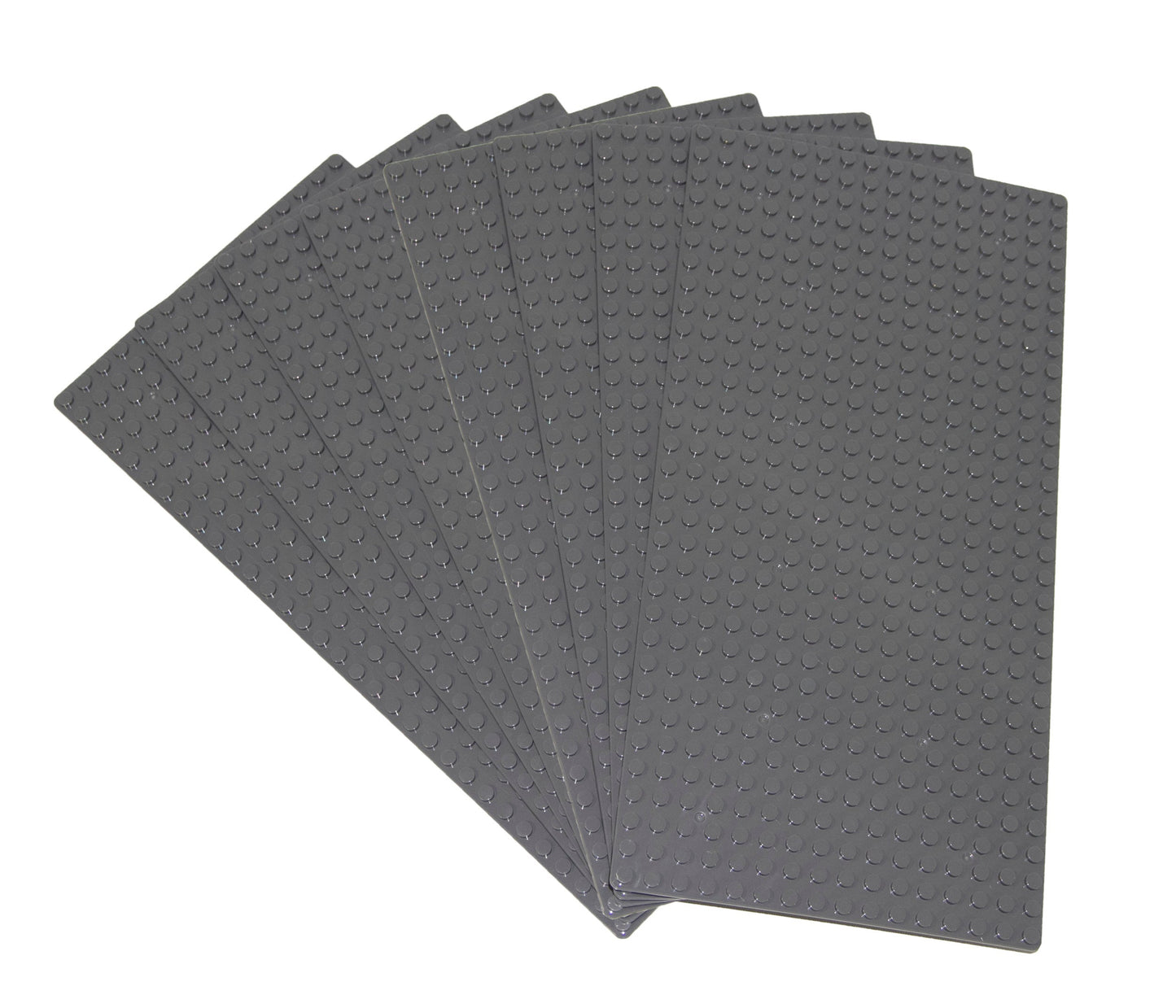 16x32 Stud Baseplate 8 Pack (Dark Gray)