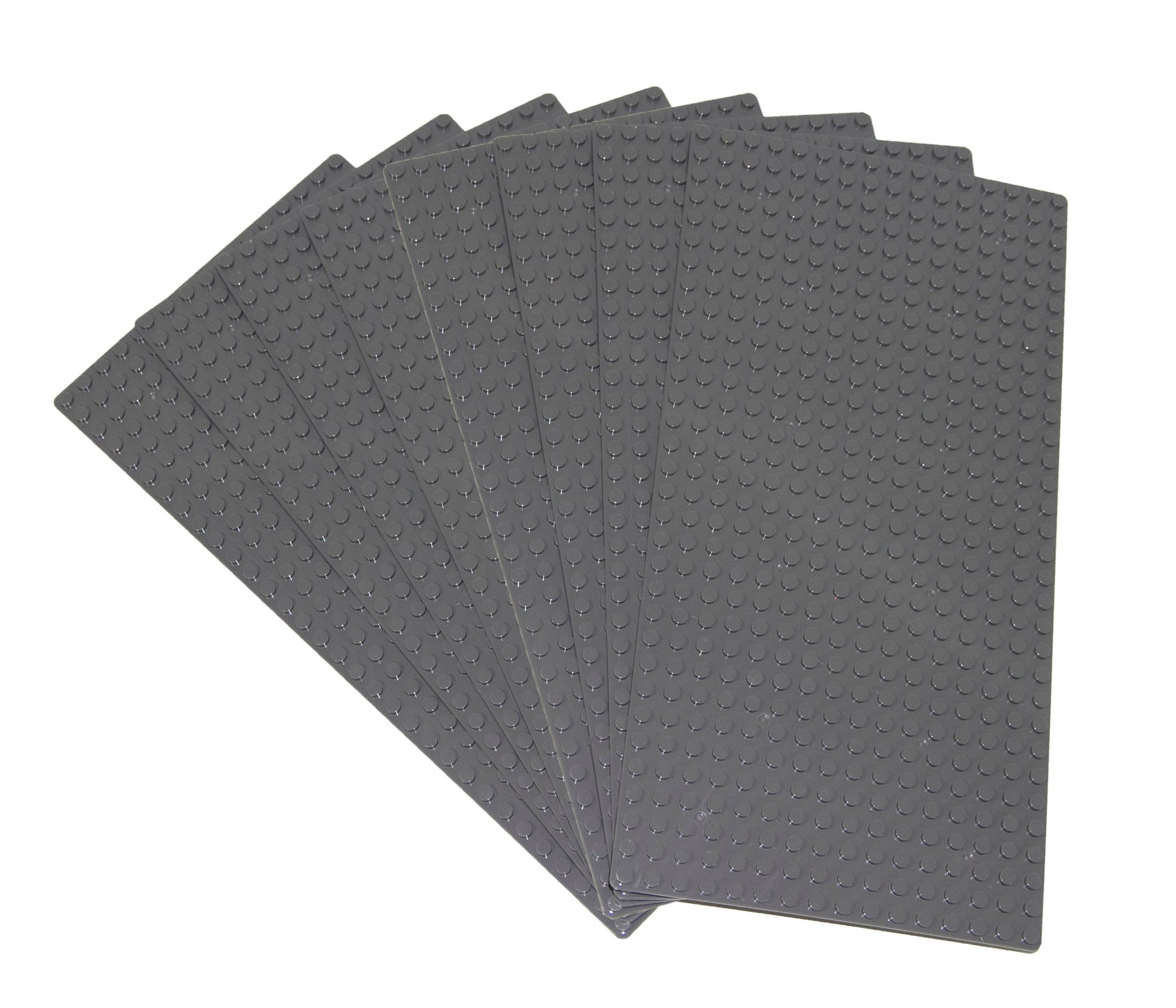 16x32 Stud Baseplate 8 Pack (Dark Gray)