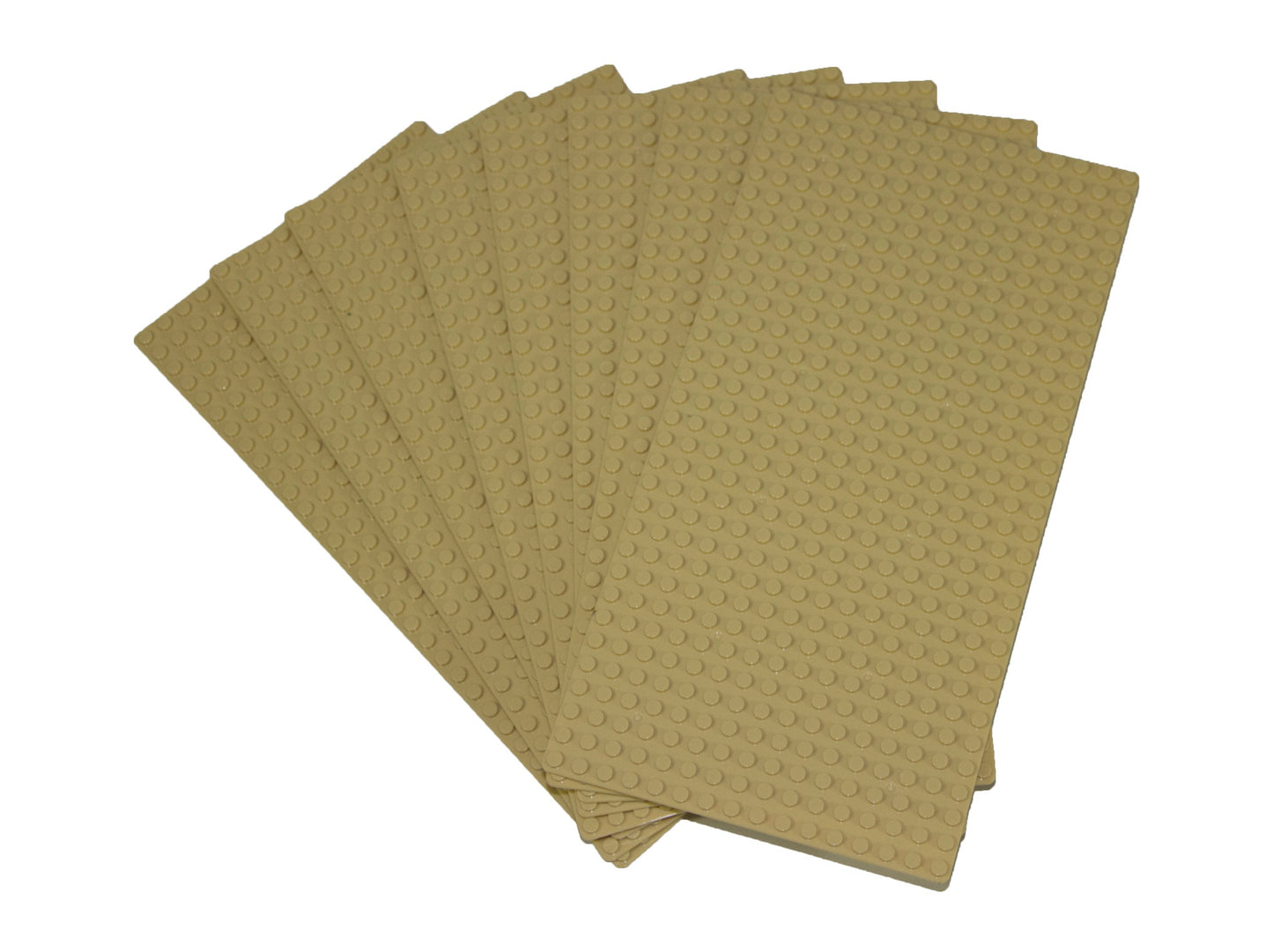 16x32 Stud Baseplate 8 Pack (Sand)