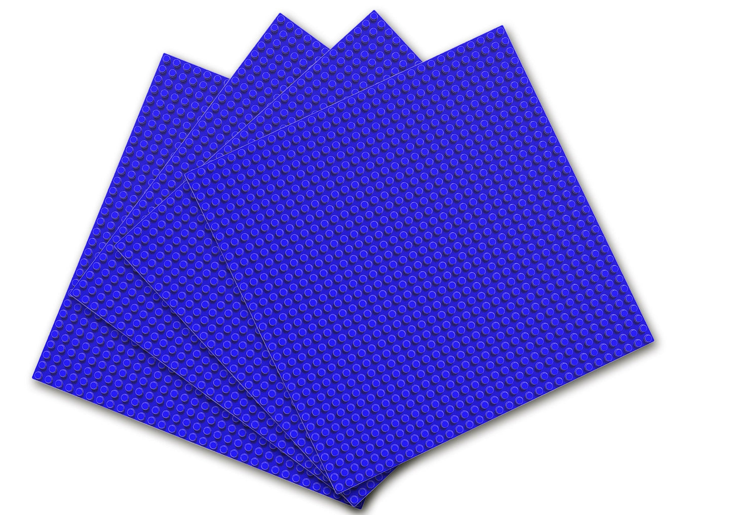 32x32 Stud Baseplate 4 Pack (Blue)