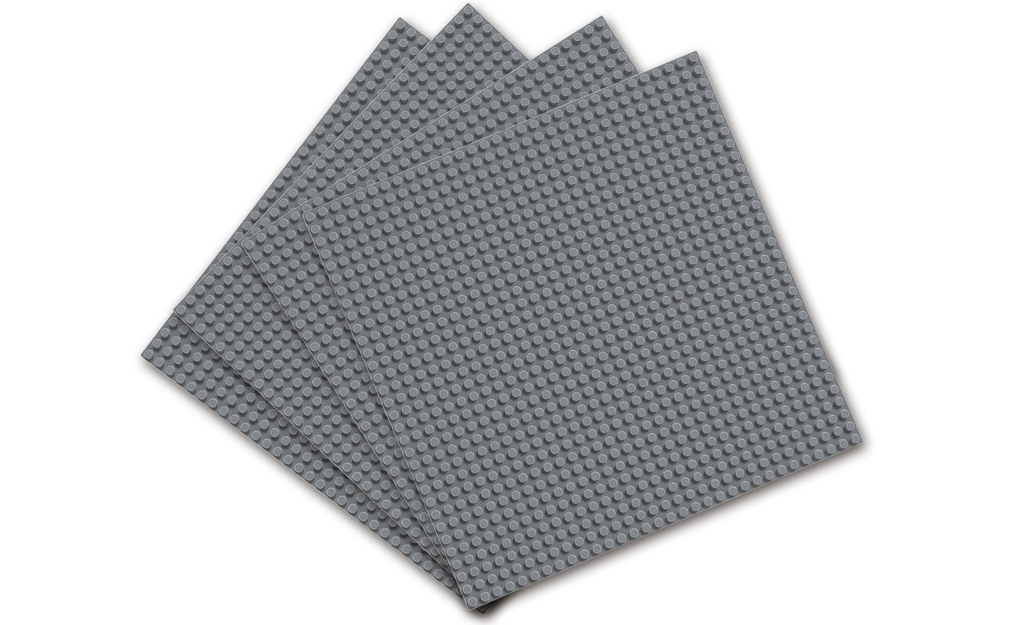 32x32 Stud Baseplate 4 Pack (Gray)