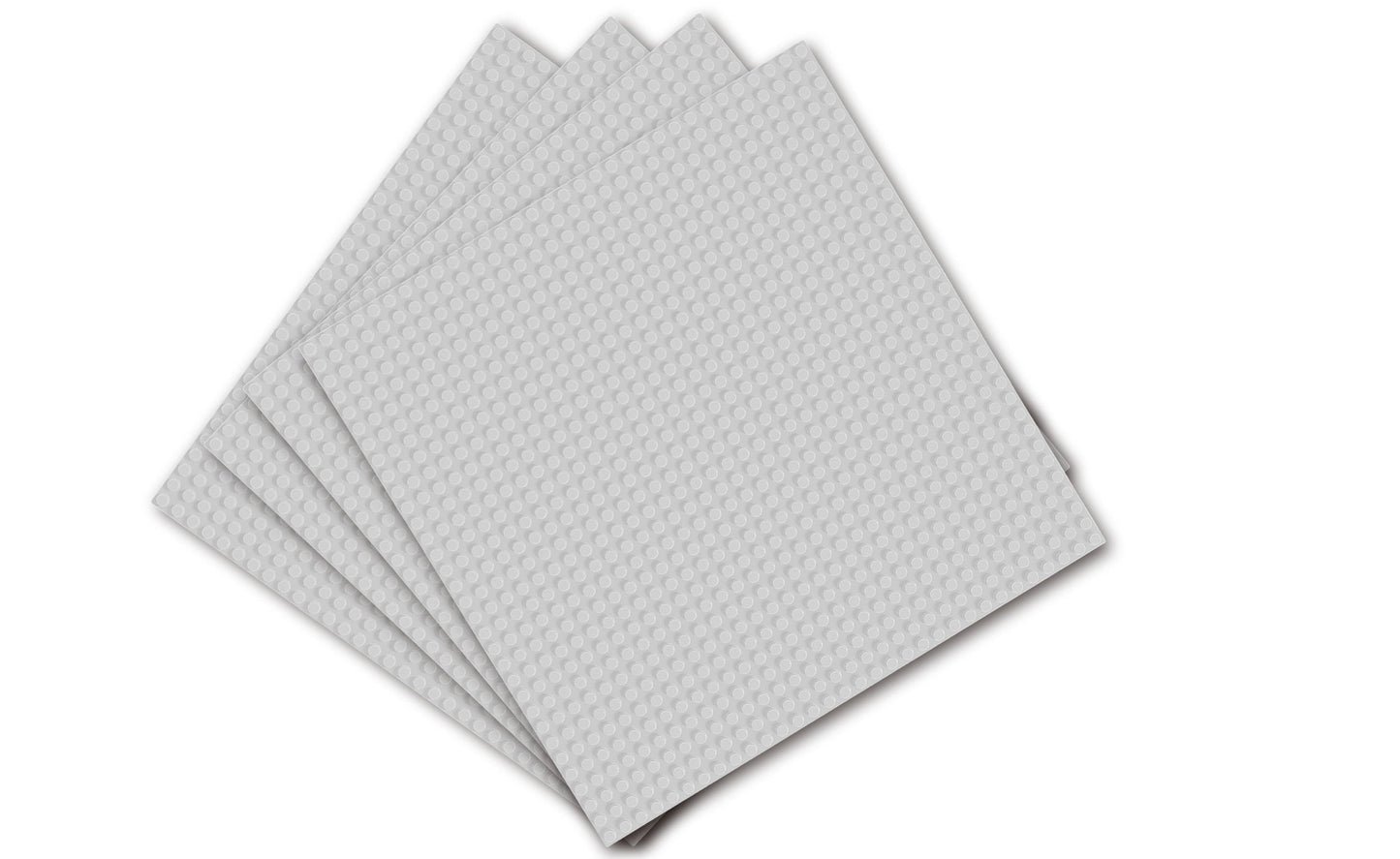32x32 Stud Baseplate 4 Pack (White)