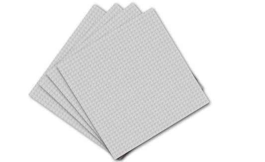 32x32 Stud Baseplate 4 Pack (White)