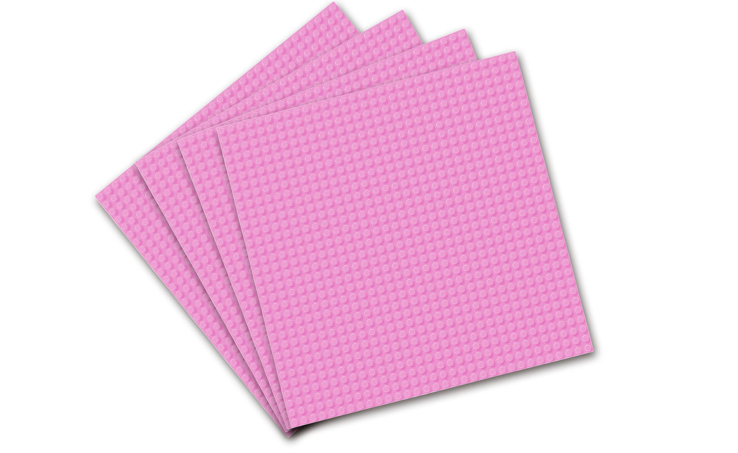 32x32 Stud Baseplate 4 Pack (Pink)