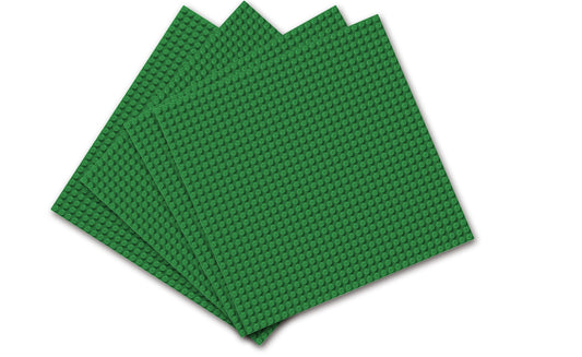 32x32 Stud Baseplate 4 Pack (Green)